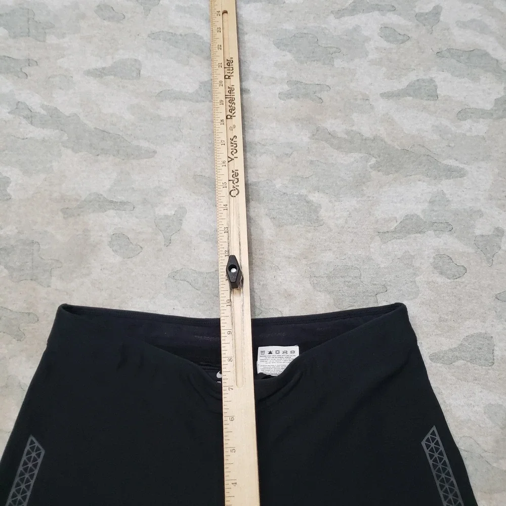 Nike Dri-FIT Leggings Womens Medium Black Drawstring Running Gym Outdoors